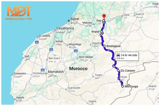 2 Days Desert tour from Fes - Fes to Merzouga Desert tour 2 Days - Best Morocco Desert Tours - Fes Tours - Flights to Fes - Sightseeing.